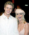 Justin & Britney at the premiere of "Crossroads" in Hollywood.  (Feb. 11, 2002)