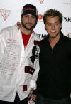 Joey & Lance at the "Vanity Fair Amped" Pre-Oscar Benefit Presented By Guess? Benefiting The Justin Timberlake Foundation. (March 2004)