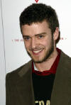 Justin arrives for a benefit for the Justin Timberlake Foundation in Hollywood, CA. (Feb. 26, 2004)
