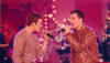 JC & Justin during the *NSYNC *NTimate Holiday special. (November 2000)