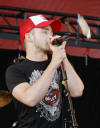Justin performing at SARS-stock in Toronto, Canada. (July 30, 2003)