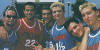 The guys with Carson Daly on MTV's Rock & Jock  (1998?)