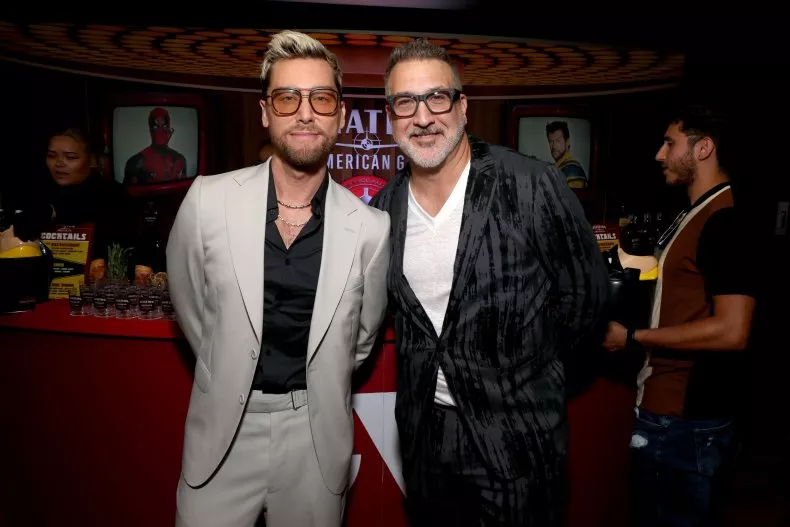 Lance Bass and Joey Fatone