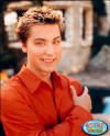 Lance in promotional photos for "No Strings Attached" in 2000.
