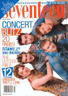 *NSYNC on the cover of Seventeen magazine. (July 2001)