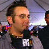Chris gets interviewed before the 2002 MTV Video Music Awards. (Aug. 29, 2002)