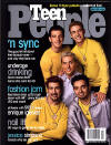 *NSYNC on the cover of Teen People magazine. (March 2000)