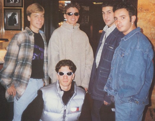 "Old School" *NSYNC, way back in 1995.
